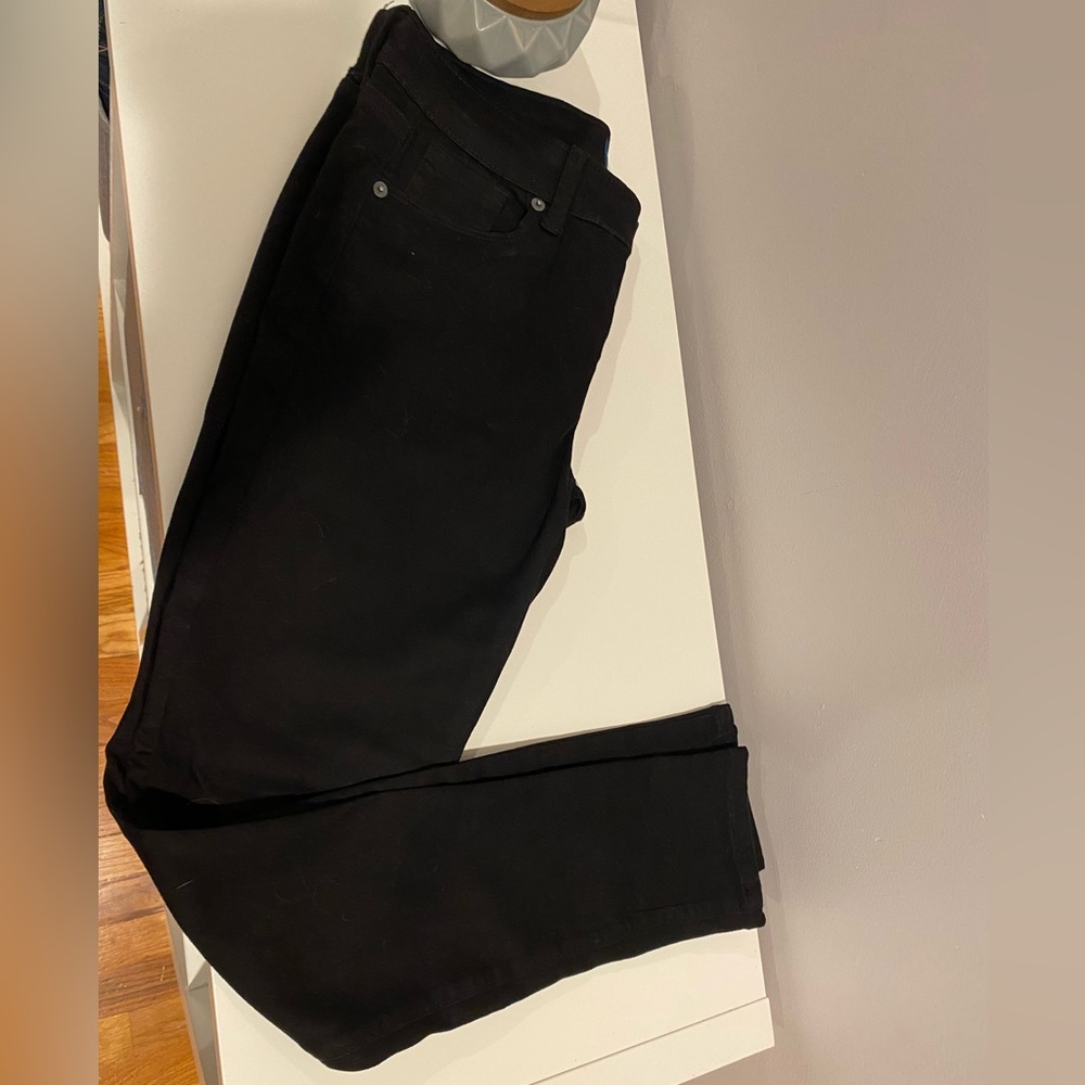 Black stretch jeans
